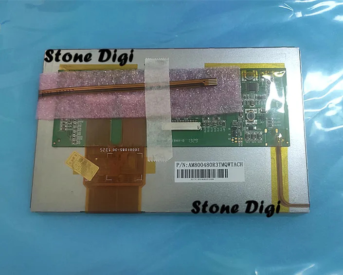 A 등급 LCD 디스플레이 스크린 산업장비터치 디지타이저 AM800480R3TMQWTACH 7.0 인치 신