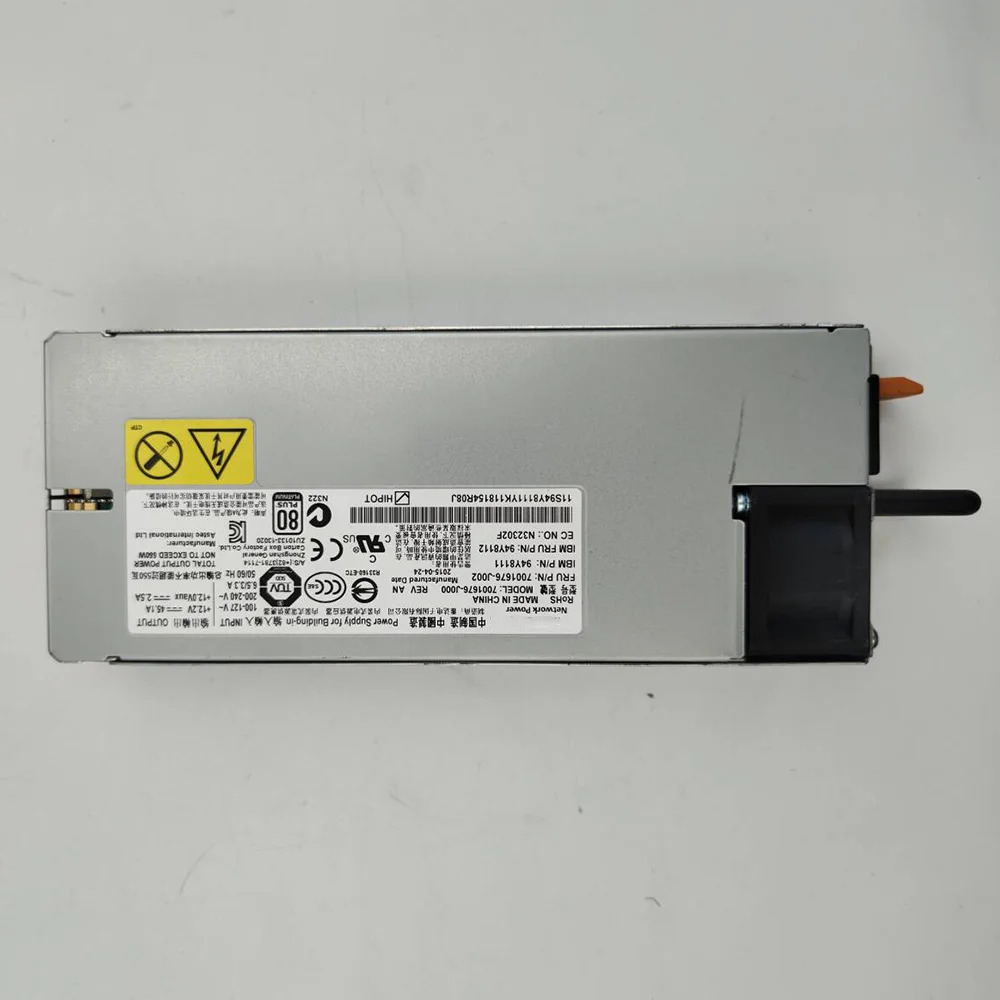 IBM X3650 M4 FSA011 94Y8105 94Y8111 94Y8104 550W 전원공급장치 7001676 -J000 -J002