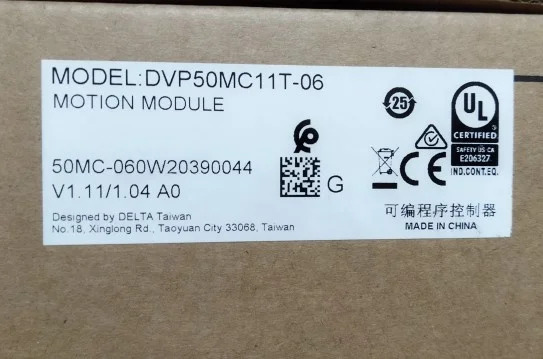 델타 호스트 DVP50MC11T-06 프로그래밍 컨트롤러 포장 신