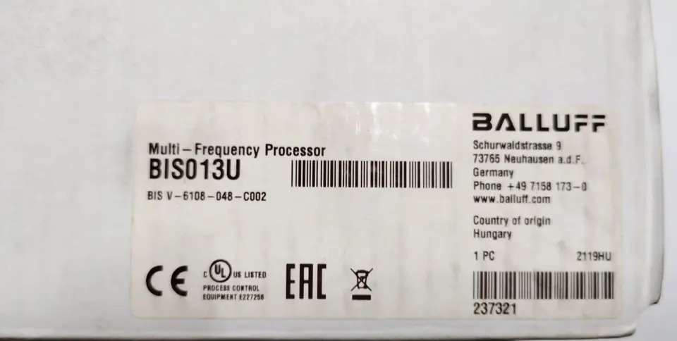 BALLUFF BIS V-6108-048-C002 포장 BIS013U