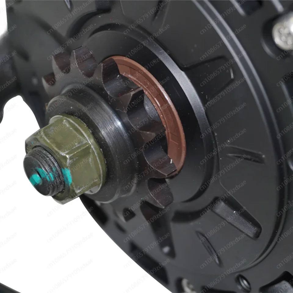 QS 90H 138 4000W 7500W 공랭식 미드 드라이브 모터 연속 72V 100KPH