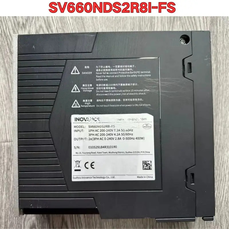 리퍼 드라이브 SV660NDS2R8I-FS 기능 정상
