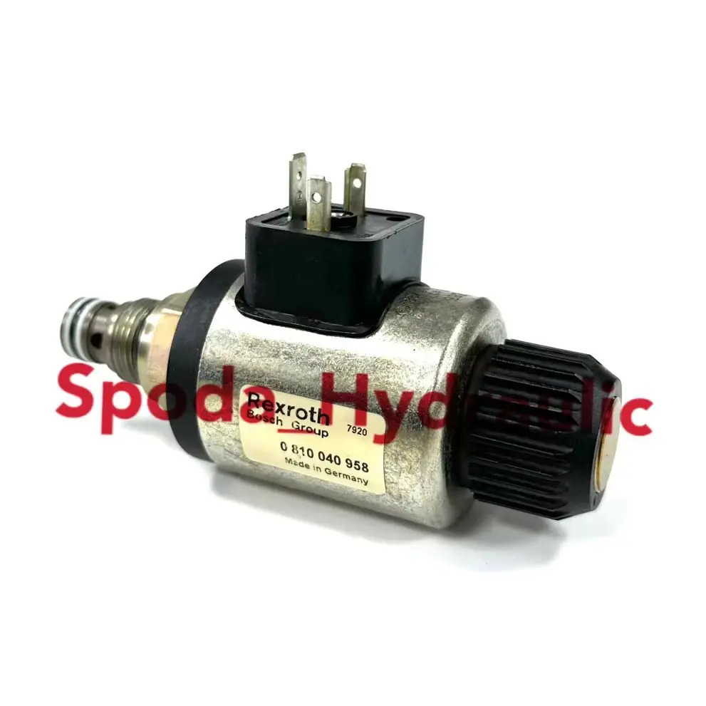 DIR.-제어 밸브 0810040958  Rexroth 스레드 카트리지 0 810 040 958