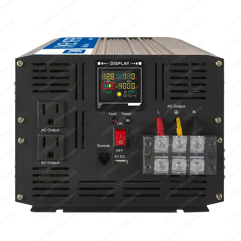 고전력 오프 그리드 순수 사인파 인버터 4000W12 24 48V 110 220V