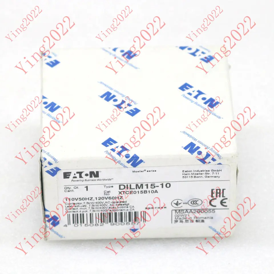 DILM15-10 AC EATON MOLELLER 내 접촉기 포장 신