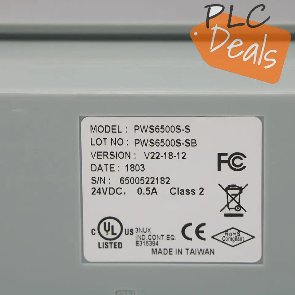 Hitech Hmi PWS6500S-S 1PC