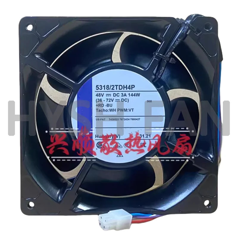 대용량 알루미늄프레임 냉각팬 5318 2TDH4P 48V 3A 144W 오리지널 신