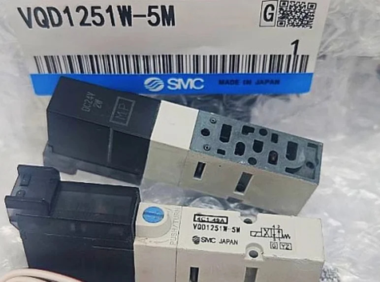 SMC 솔레노이드 밸브 VQD1251W-5M VQD1251W-5M-M5 VQ1251W-5L VQD1251W-5L-M5 신