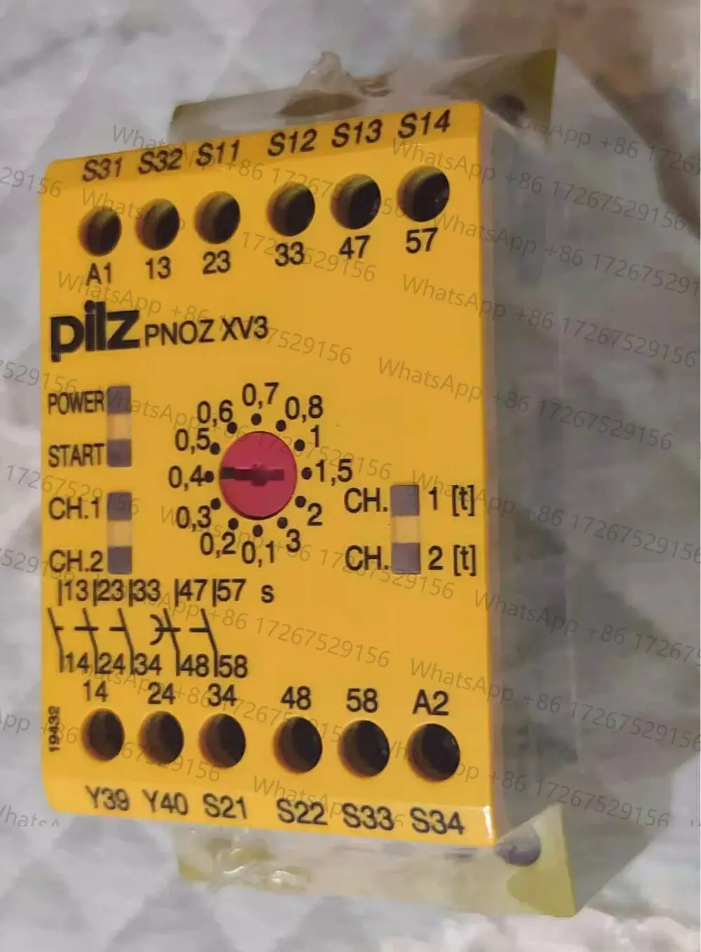 PILZ PNOZ XV3 3 24VDC 3n/o 2n/o t 안전 릴레이 774542