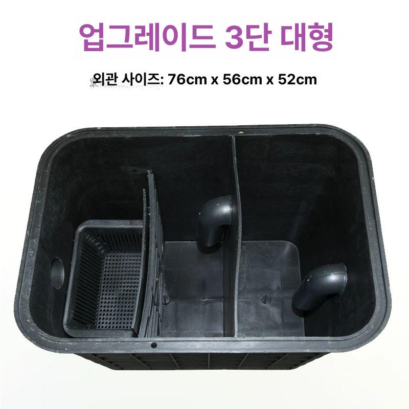 플라스틱 분리기 맨홀 오수받이 우수받이 배수 침전조 정화조 거름망 배관 하수관 - 상세 이미지 4