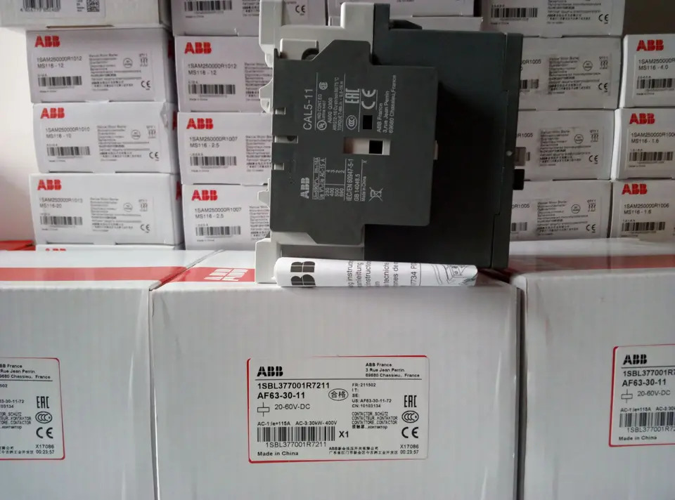 ABB AC DC 범접촉기 AF63-30-11 100-250V 오리지널 신