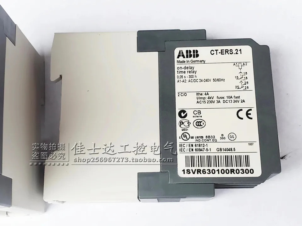 오리지널 ABB 타임 릴레이 CT-ERS.21 CT-ARS.11 24-240V AC/DC