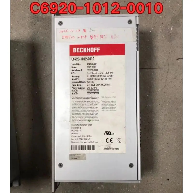 리퍼 C6920-1012-0010 서보 드라이브작동 상태
