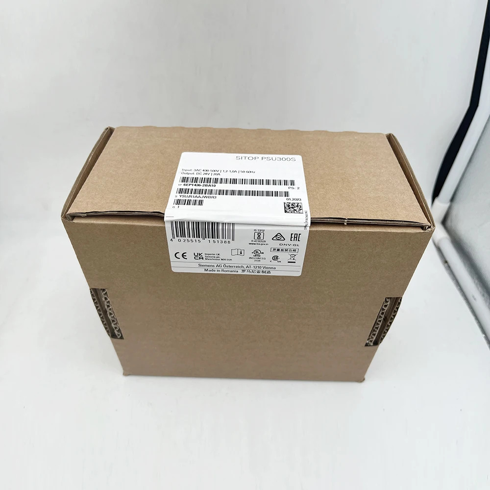 SIEMENS SITOP PSU300S 206EP1436-2BA10 안정화 전원공급장치 입력 400-500V 3 AC 출력 24V DC/20A