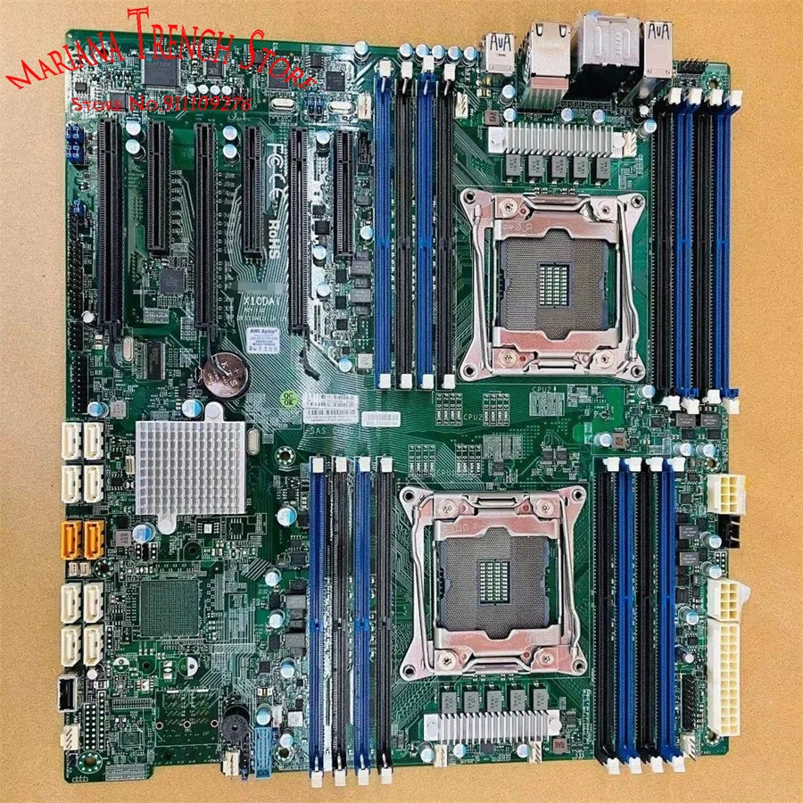 슈퍼마이크로 마더보드X10DAi LGA2011 E5-2600 v4/v3 패밀리 프로세서 DDR4 SATA3