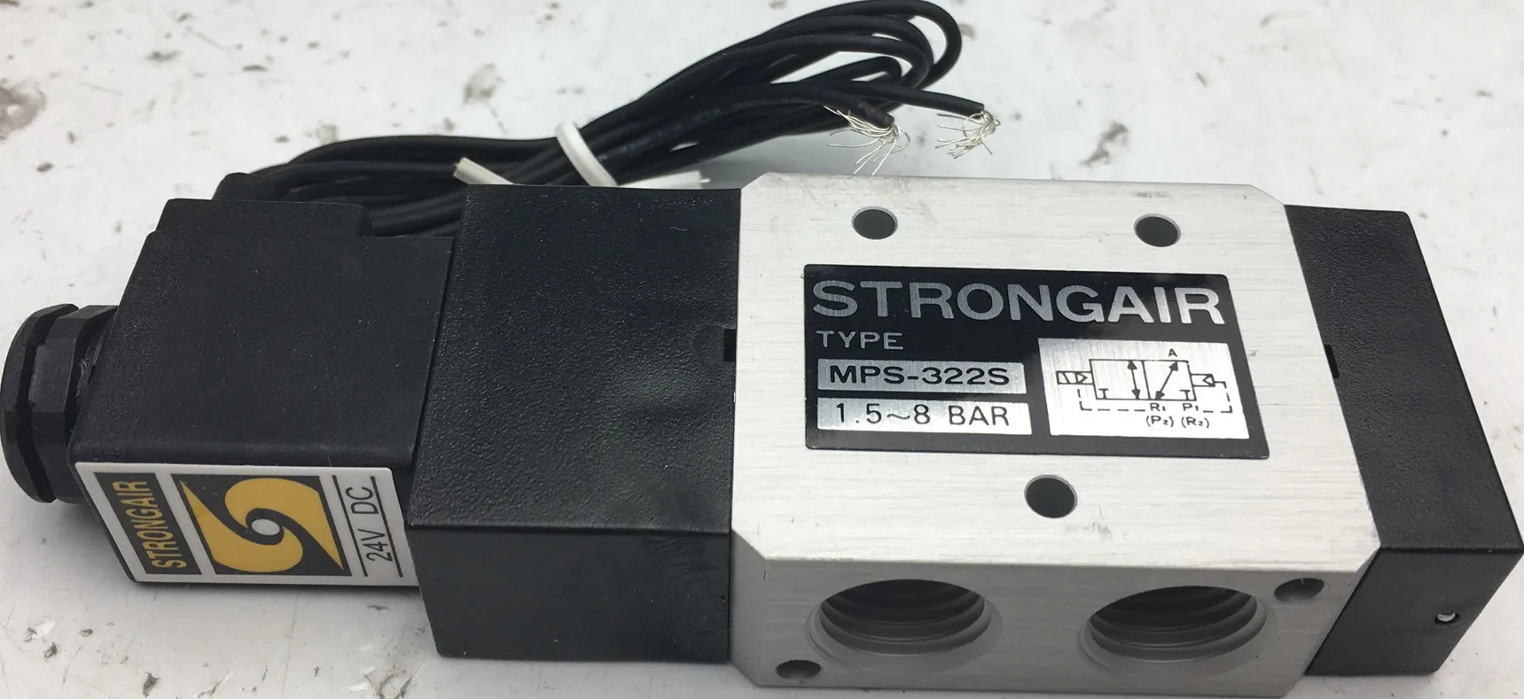 STRONGAIR 솔레노이드 밸브 타입 MPS-1526 1.5-8BAR AC220V DC24V MPS-322S