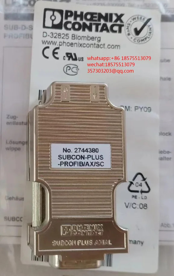 피닉스 2744380 커넥터 SUBCON-PLUS-PROFIB AX SC 네트워크 커넥터신