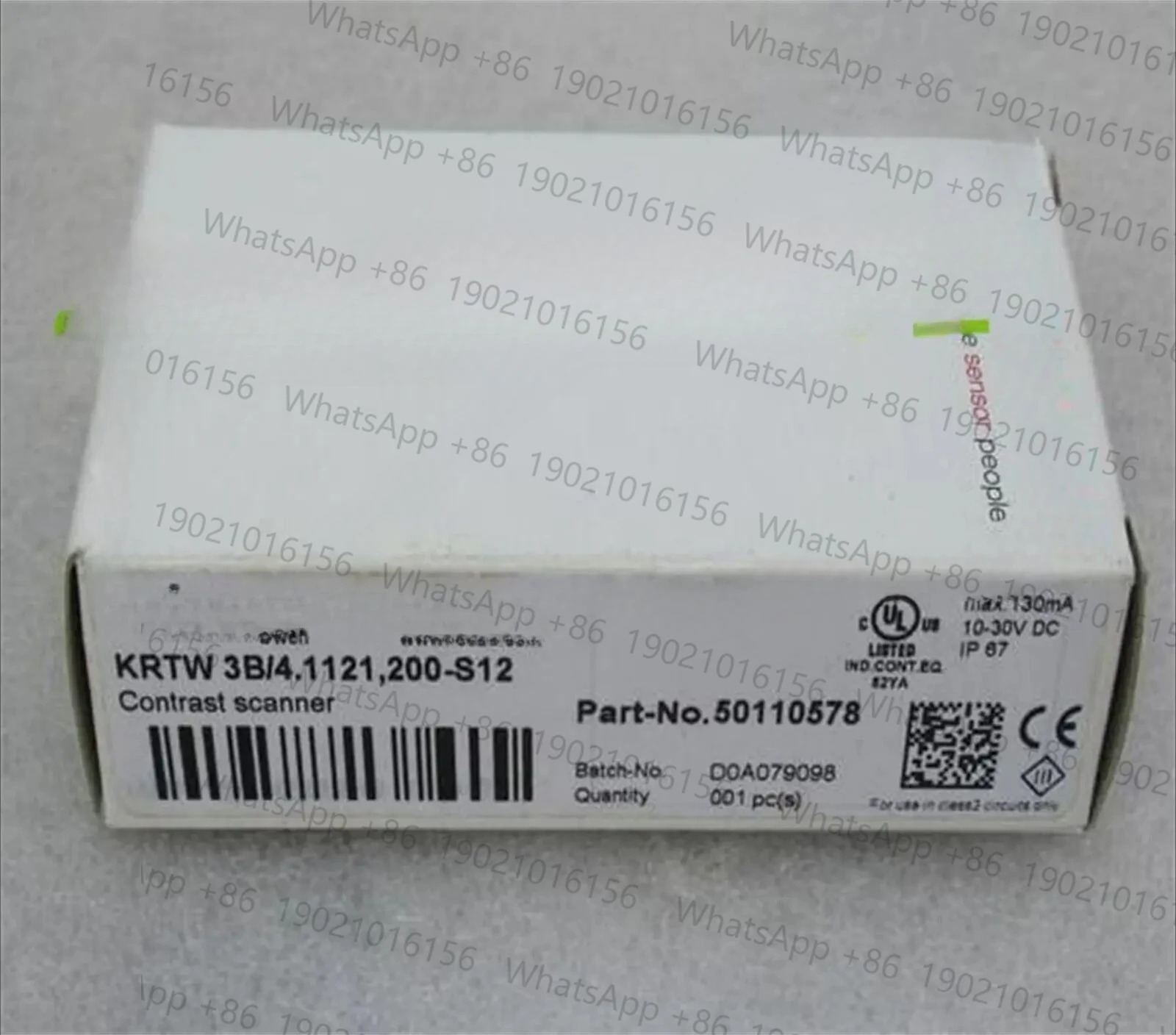 새 형 센서 KRTW 3B/4.1121200-S12 50110578