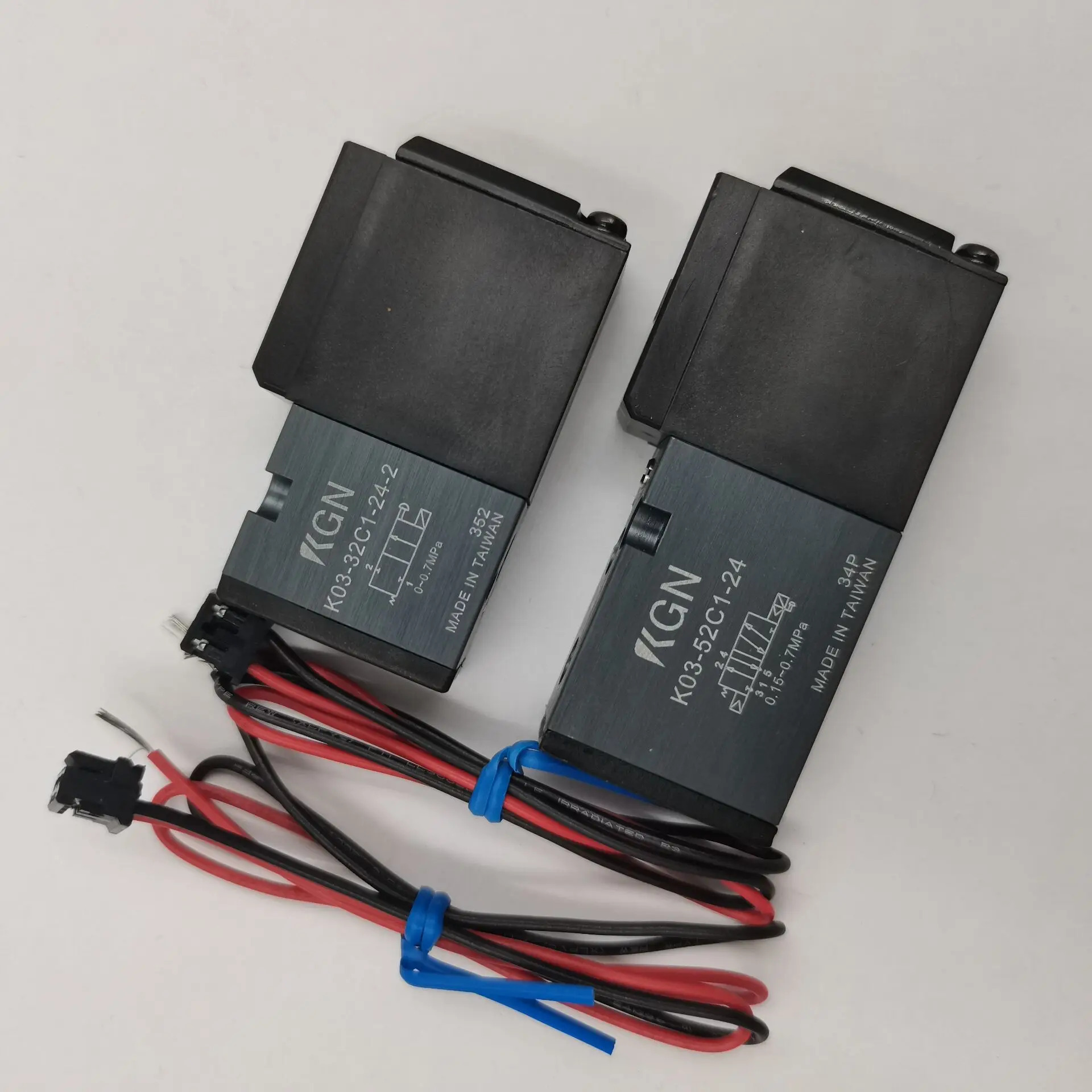KGN/ 솔레노이드 밸브 K03-32C1-24-2/K02C1-24/K11-52C2-24 원본. 1개