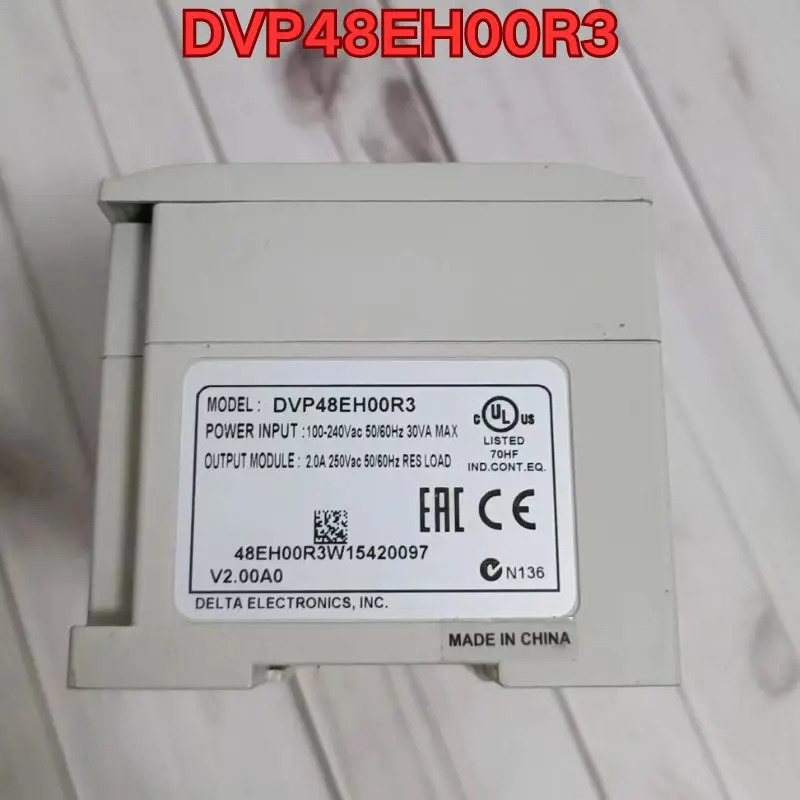 리퍼 PLC 모듈 기능 DVP48EH00R3 정상