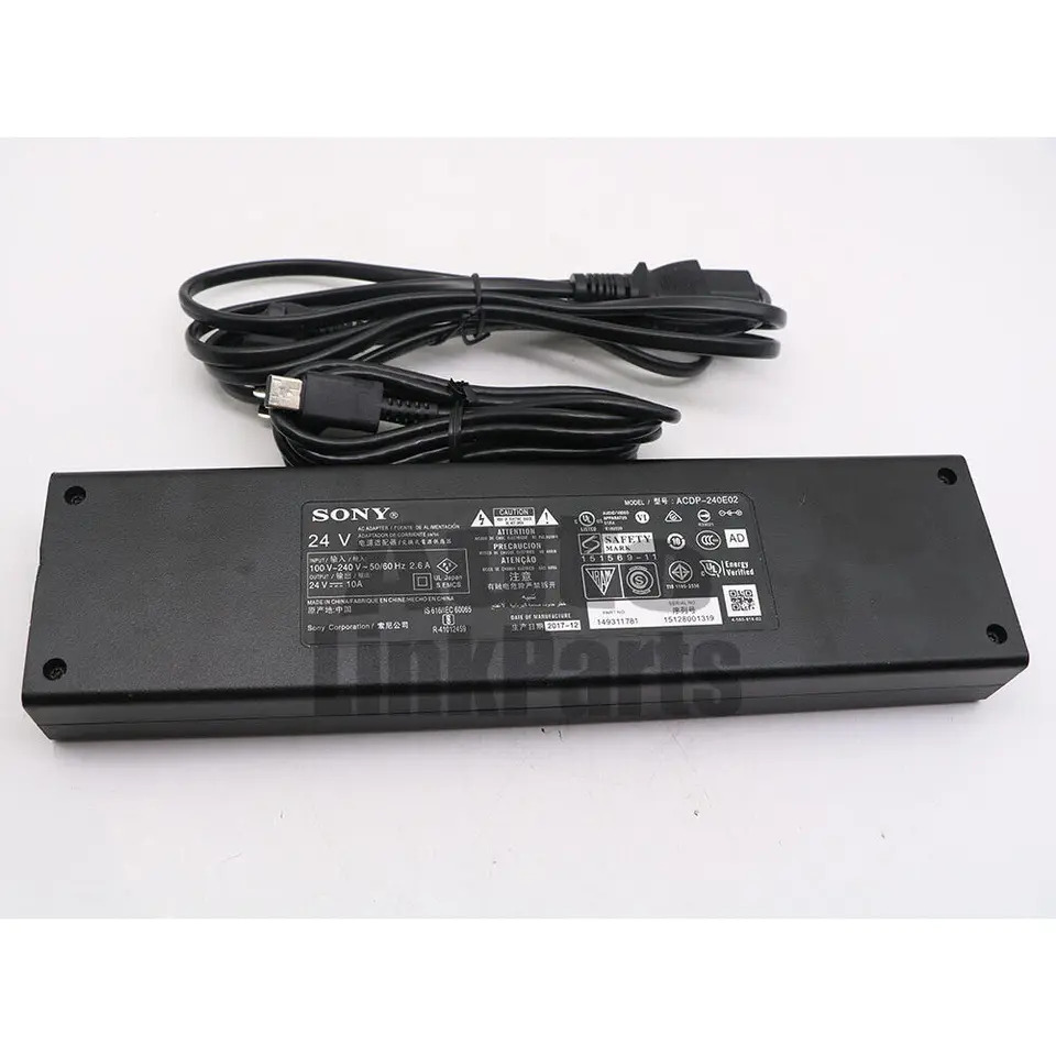 소니호환 ACDP-240E02 LCD TV 전원 어댑터 코드 24V 10A신