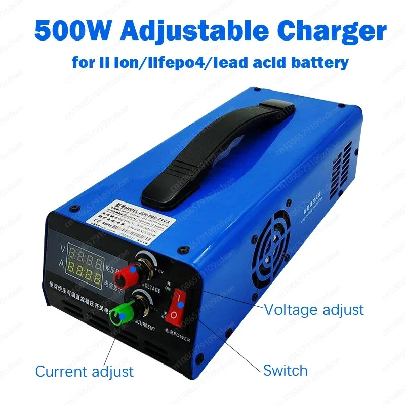 500W 조정 충전기 0-15V 0- 120V 0-60V 54.6V 50A 29.2V 20A 48V 88.4V 60V 30A 72V 58.4V 10A 84V lifepo4