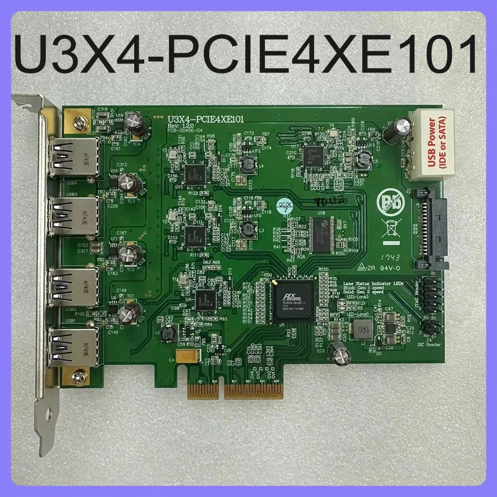 산업이미지 수집 카드 U3X4-PCIE4XE101
