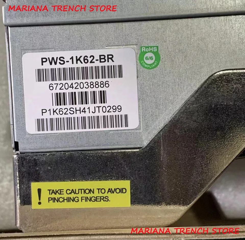 Supermicro 예비 스위칭 전원공급장치 모듈PWS-1K62-BR 1200W 1620W