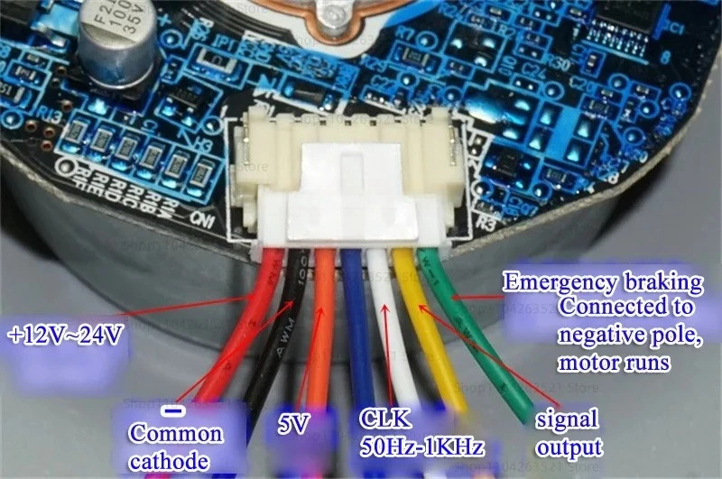 2900rpm DC12V 24V Nidec 42F709S240 이볼 베어링 외부 로터 브러시리스 모터