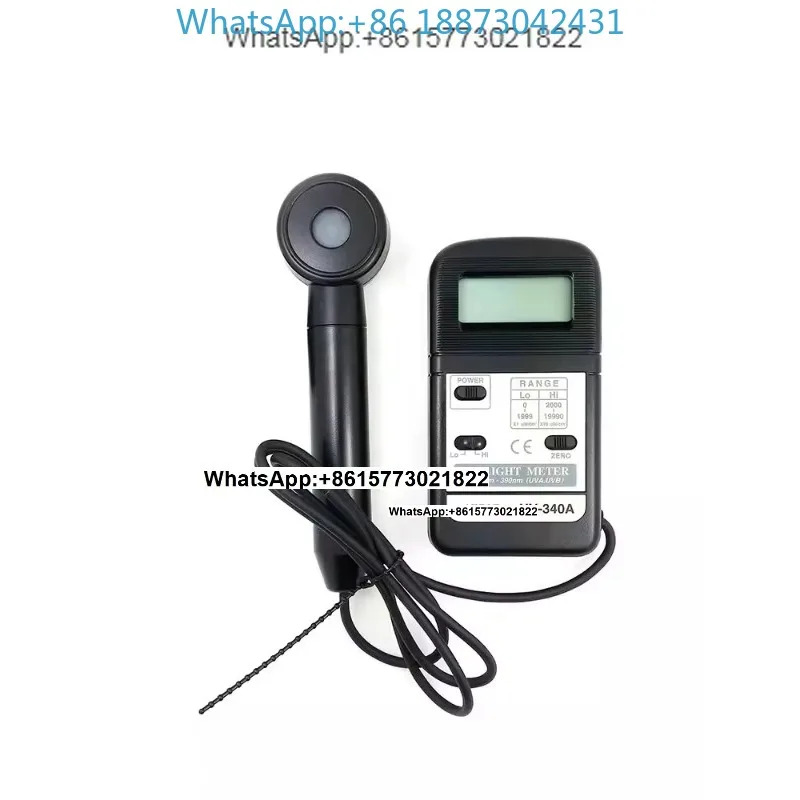 U-V-340A 강도 측정기 365 검정색 조도 340 U-V 검출기