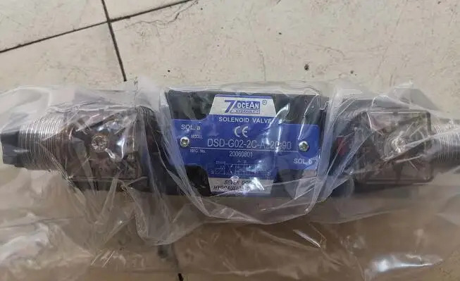 7Ocean Hydraulics 솔레노이드 밸브 모델 DSD-G02-2C-A220-90 DSD-G02-6C-A220-90 DSD-G02-8C-A220-90 CO.LTD