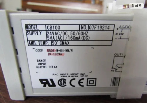 RKC CB100 D501-M x HH-NN/N ZK-1039A신