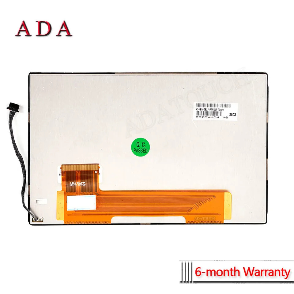 LCD 디스플레이 패널 AUO C070VW04 V6 V.6 용