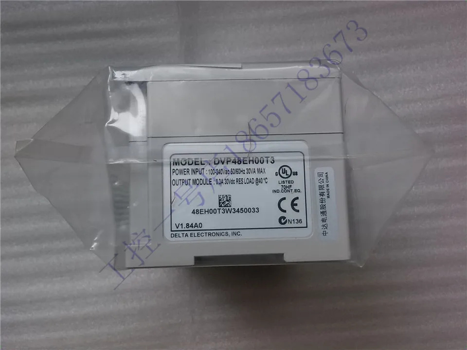 대만 델타 PLC 호스트 DVP48EH00T3 DVP48EH00R3 포장