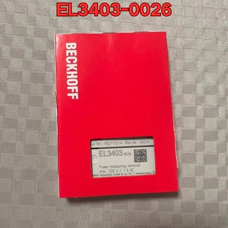 Beckhoff 모듈 EL3403-0026 신