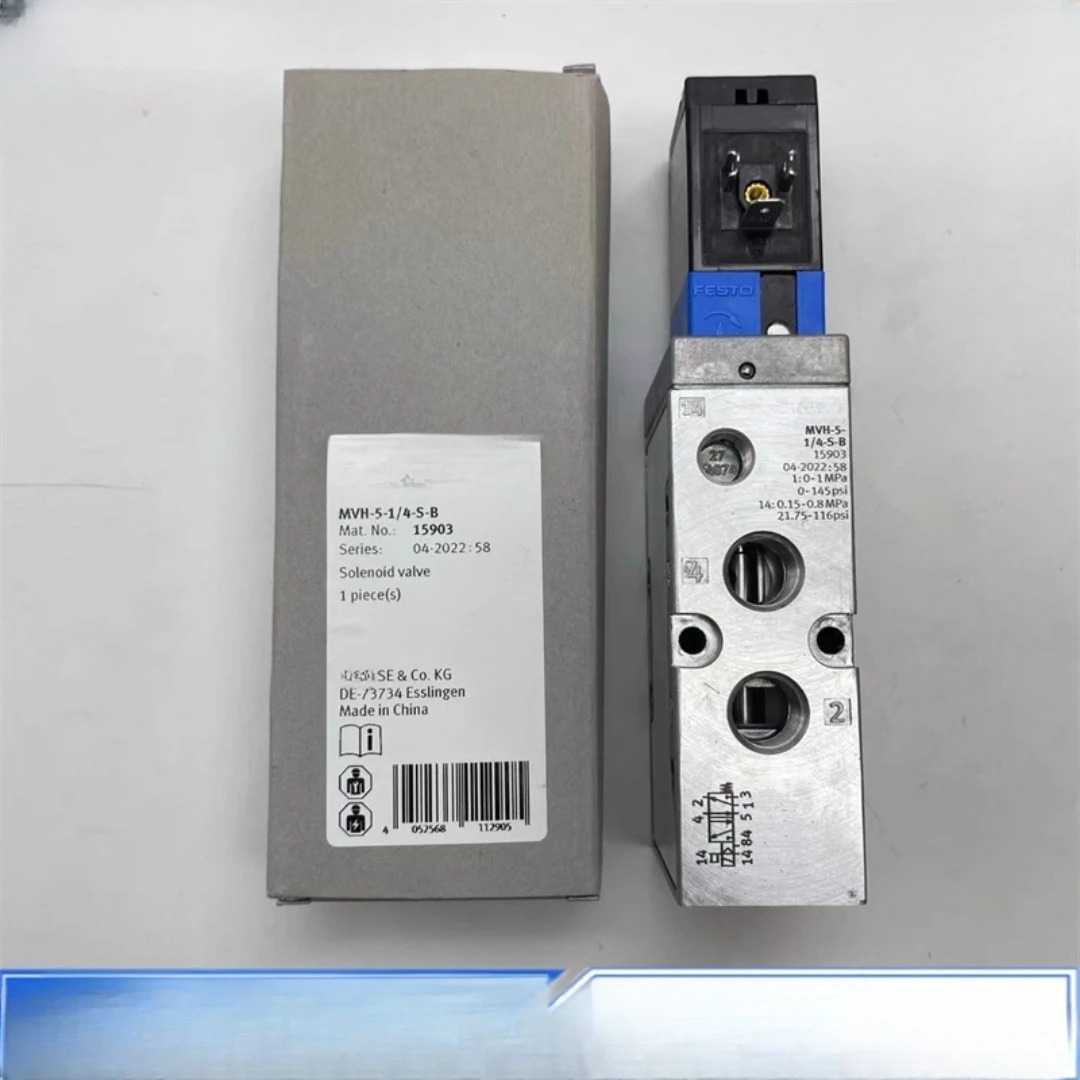 솔레노이드 밸브 MVH-5-1/4-S-B 15903 MVH-5-1/4-B 19701 JMVH-5-1/4-S-B 19137 JMVH-5-1/4-B 19136 MVH-5-1/4-L-