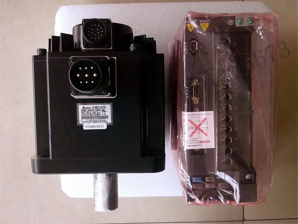 브레이크 서보 세트 델타 4.5KW ECMA-F11845SS ASD-A2-4523-L