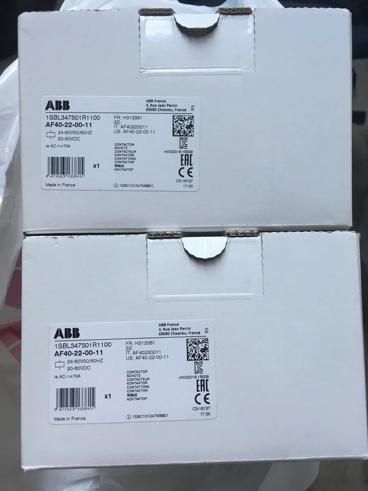 ABB DC AC 공유 접촉기 AF40-22-00 AF40-40-00 신