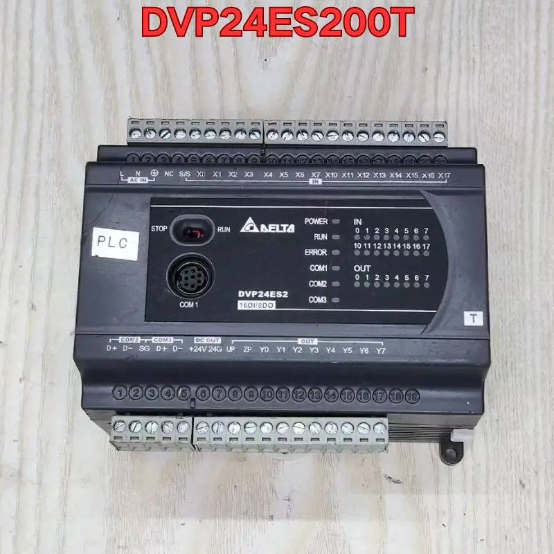 리퍼 PLC 모듈 기능 DVP24ES200T 정상