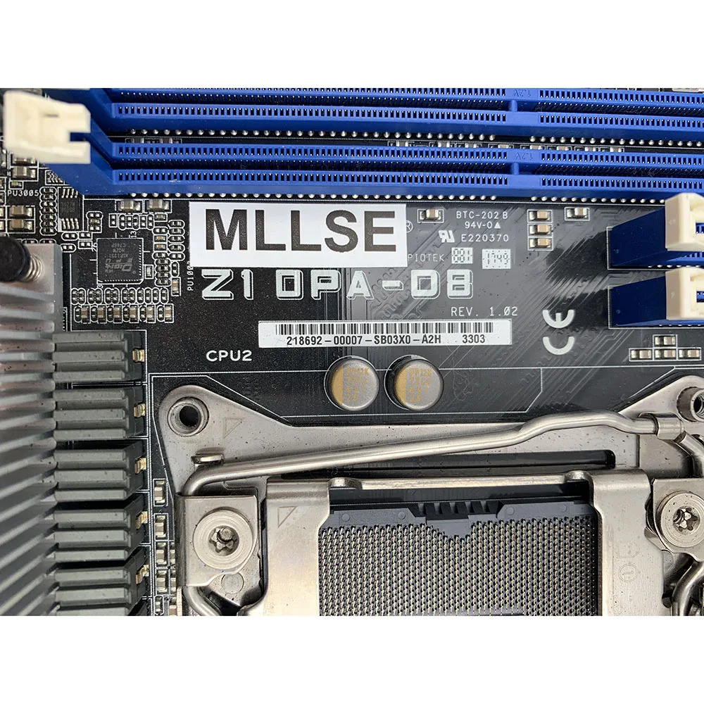 A-S-U-S Z10PA-D8 C612 소켓 LGA 2011-3 V3 V4 DDR4 X99 X99M양방향 서버 마더보드