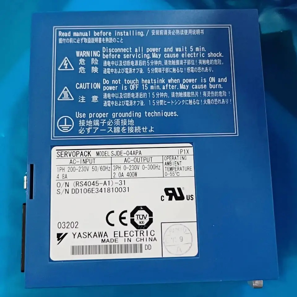 SJDE-04APA 서보 드라이브 SJDE 04APA