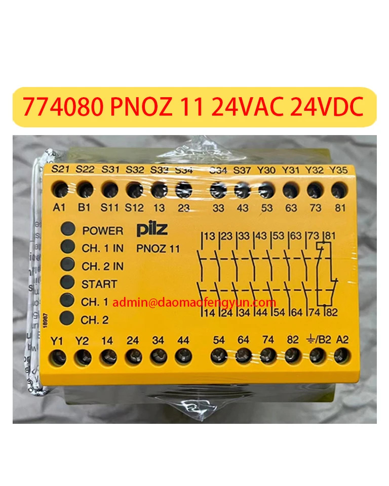 774080 PNOZ 11 24VAC 24VDC 안전 릴레이 신