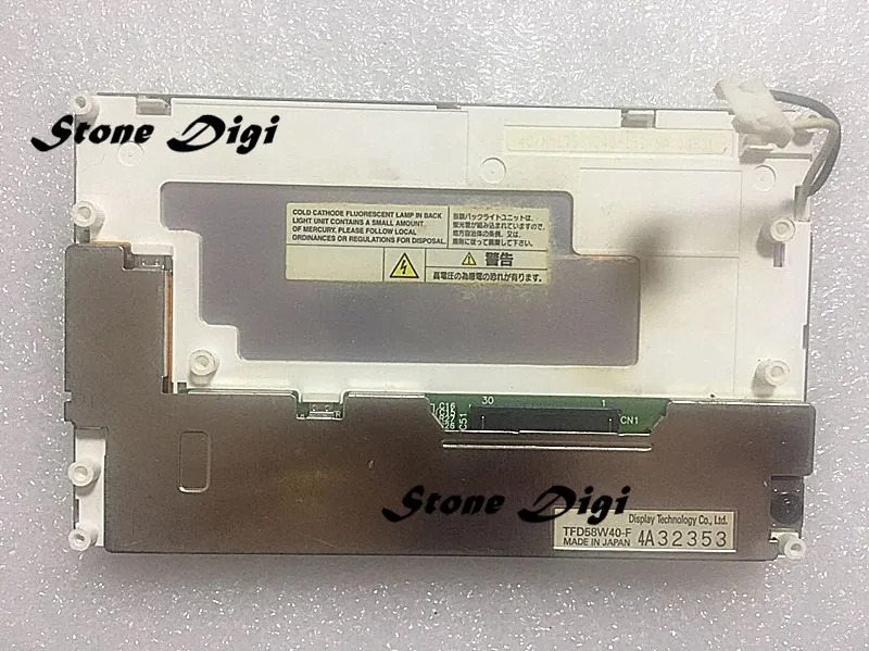 오리지널 A  등급 TFD58W40-F TFD58W40 F 5.8 인치 LCD 디스플레이 스크린 패널 400x234