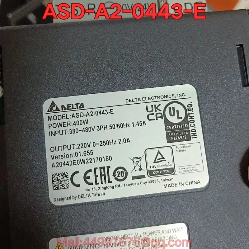 리퍼 ASD-A2-0443-E 서보 드라이브 기능 리퍼가 정상