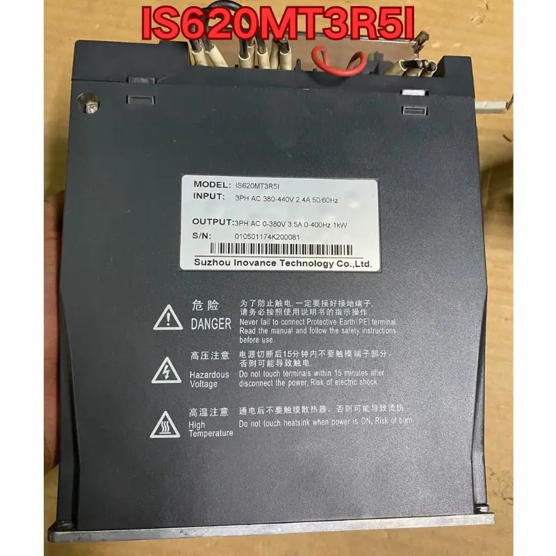 리퍼 서보 드라이브 IS620MT3R5I작동 상태