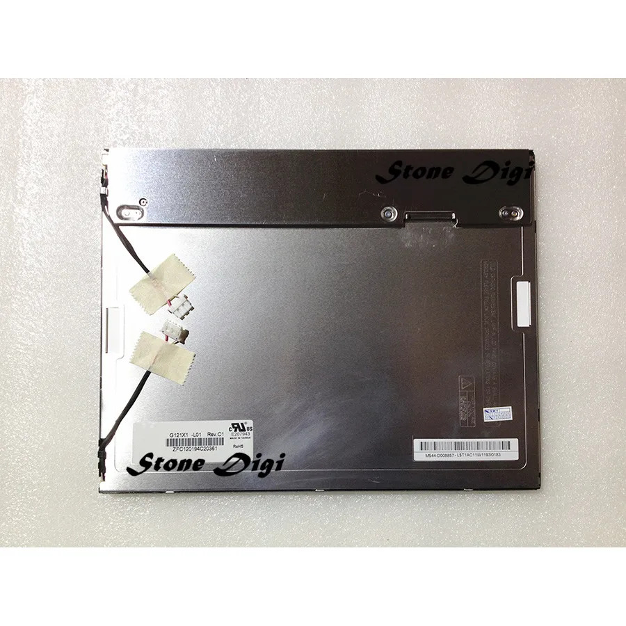 오리지널 등급 A  G121X1-L01 TFT LCD 디스플레이 스크린 패널 G121X1 L01 12.1 인치 1024x768