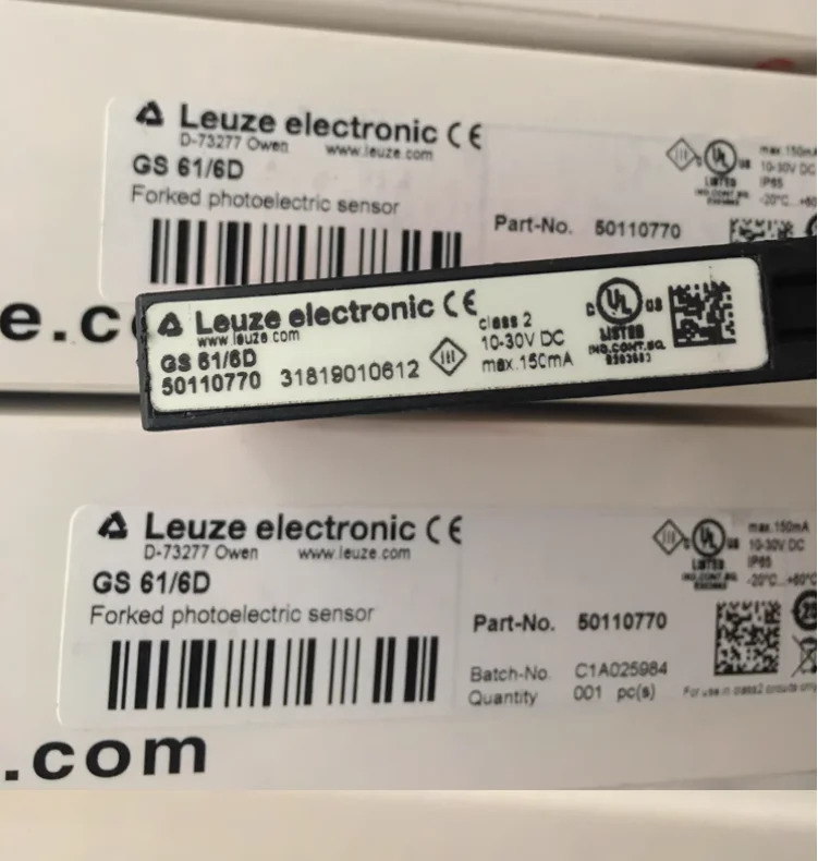 Leuze 라벨 센서 GS 61 6D 61/6 6D.2 신