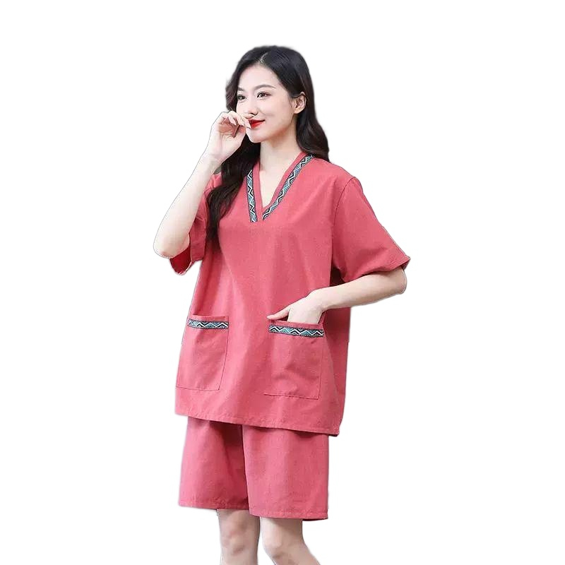 샤워가운 남녀공용 호텔 사우나 스파 로브 마사지용 목욕가운 업소용 - 상품 이미지