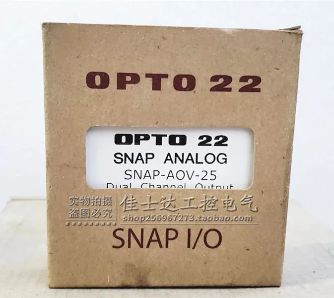 SNAP-AOV-27 오리지널 OPTO22 Optu PLC 모듈 포장