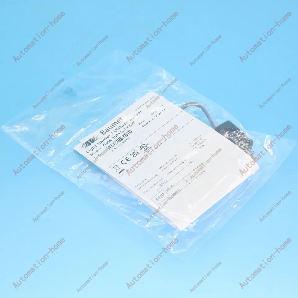 바우머 FHDK 포토 전기 센서 10-30VDC 10P1101/KS35